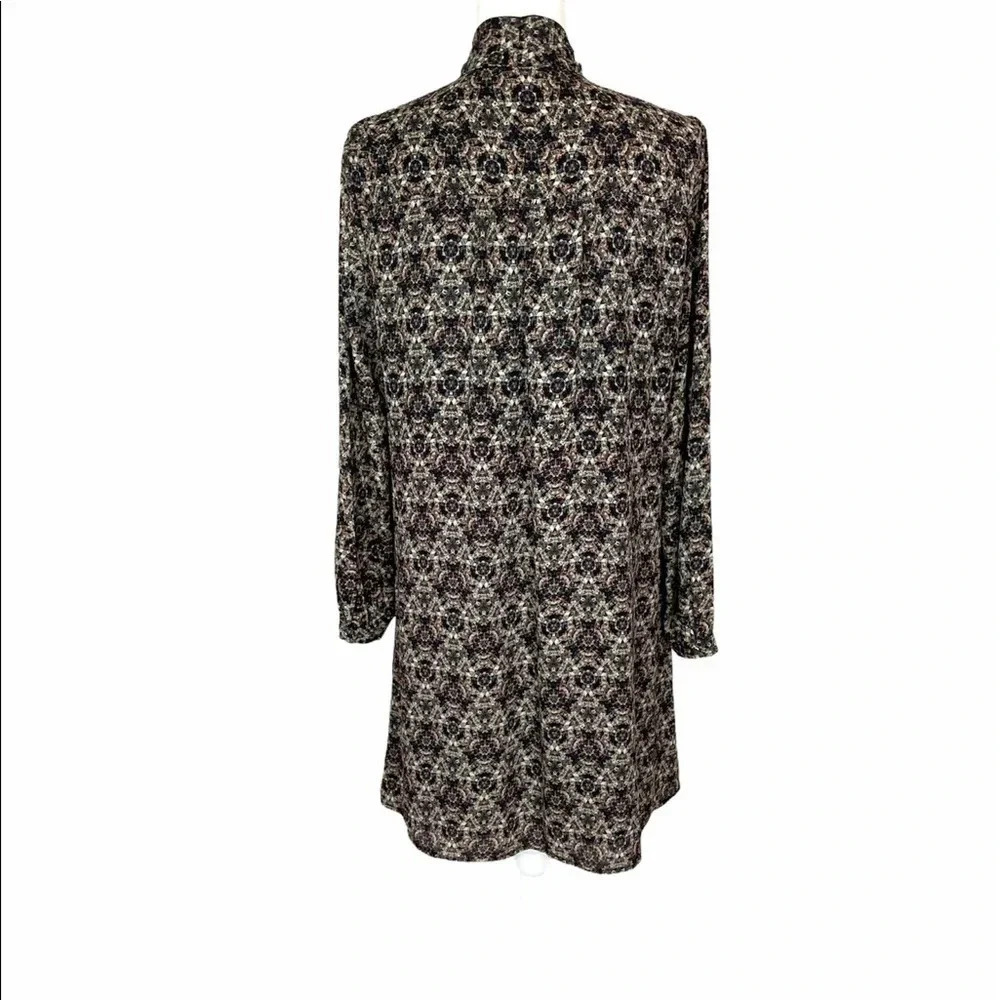Cupio 70s Style Bow Tie Collar Dress - Picture 6 of 13